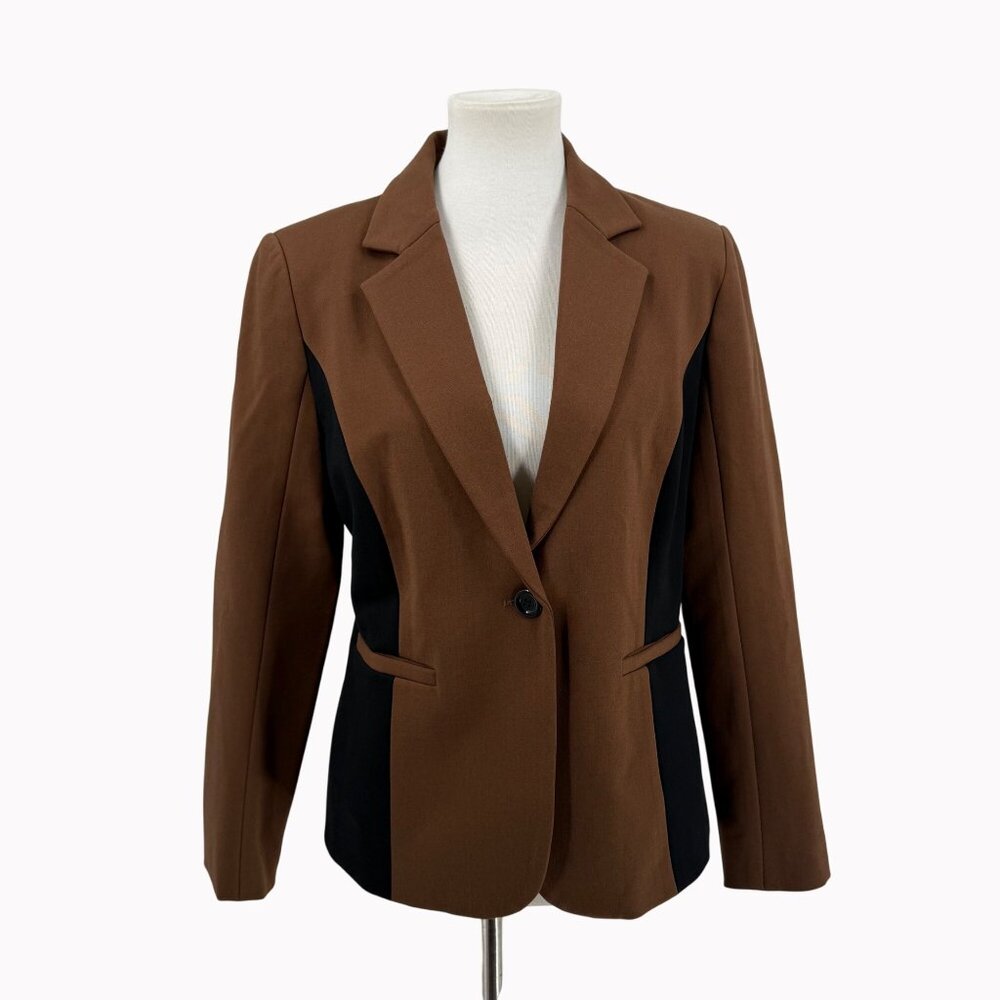 Insight New York Womens Two-Tone Blazer Size 8